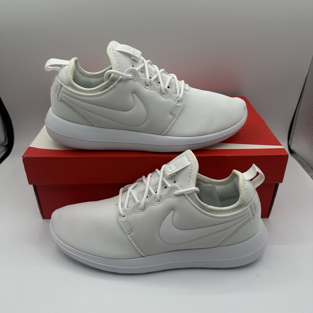 Nike Roshe Two Running Shoes Women's Size 7.5 White Sneakers 844931-100‎